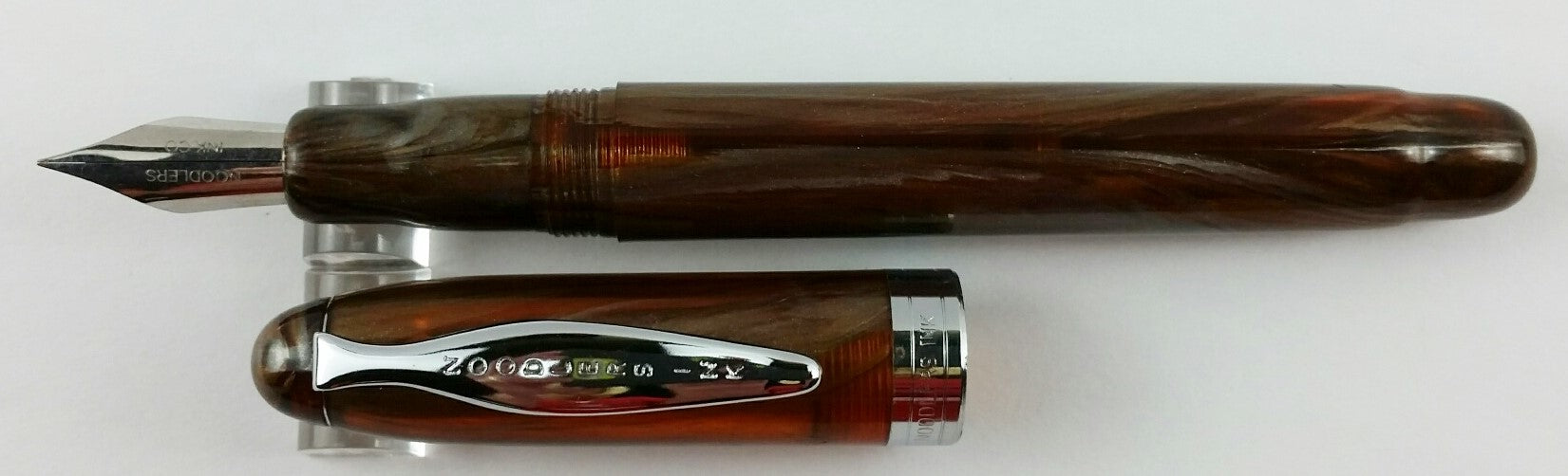 NOODLER'S Fountain Pen Ahab Flex Pima Tortoise