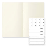 MD Notebook LT B6 Slim Blank Pack