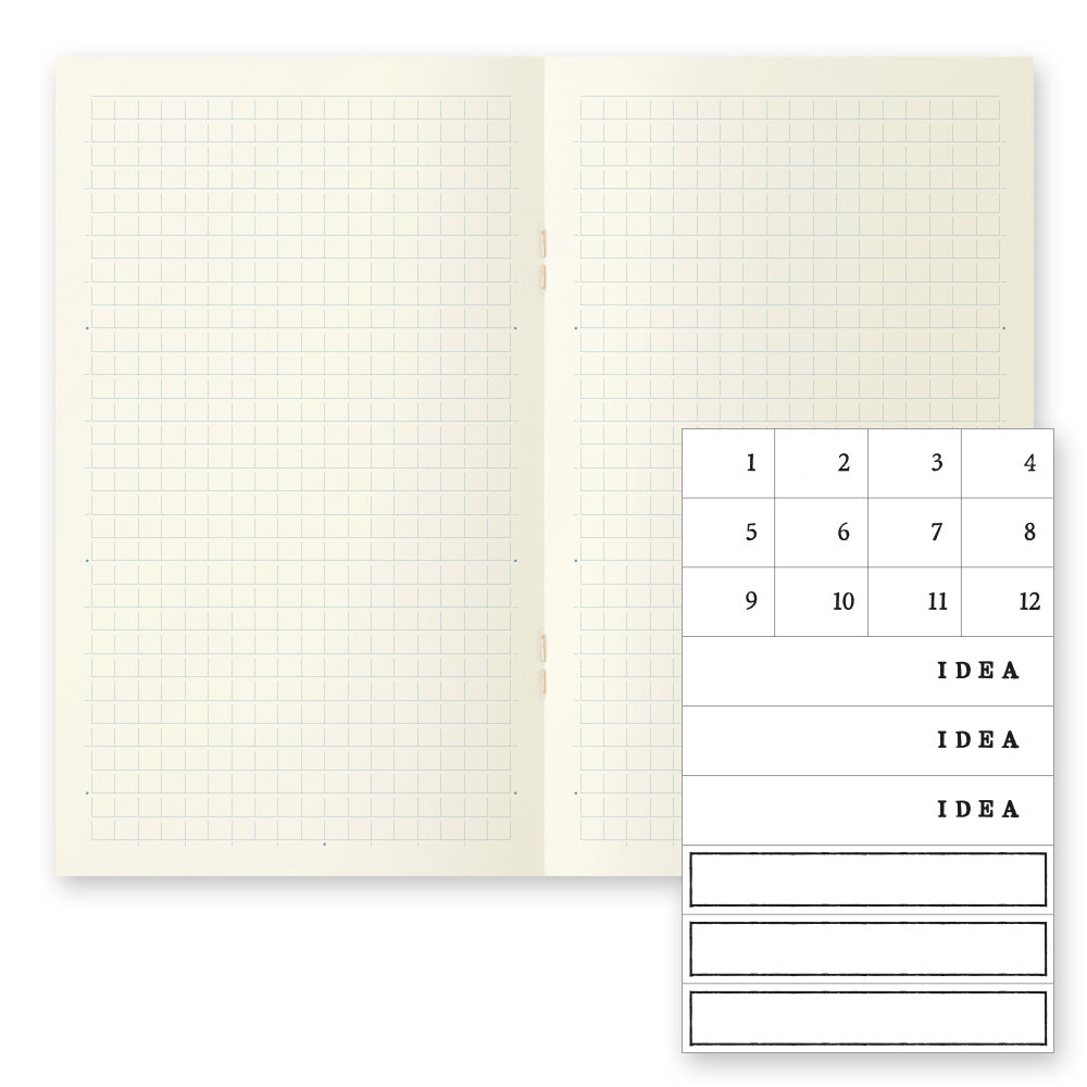 MD Notebook LT B6 Slim Grid Pack