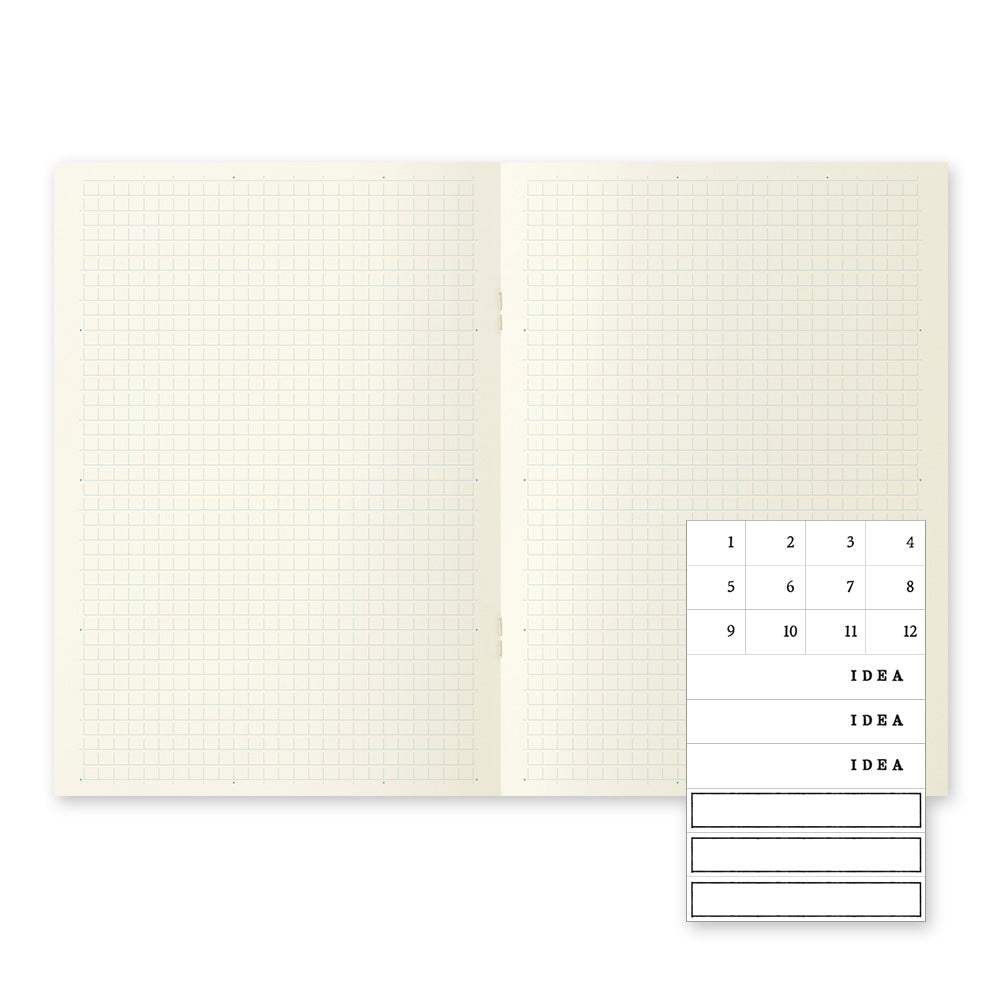 MD Notebook LT A5 Grid Pack