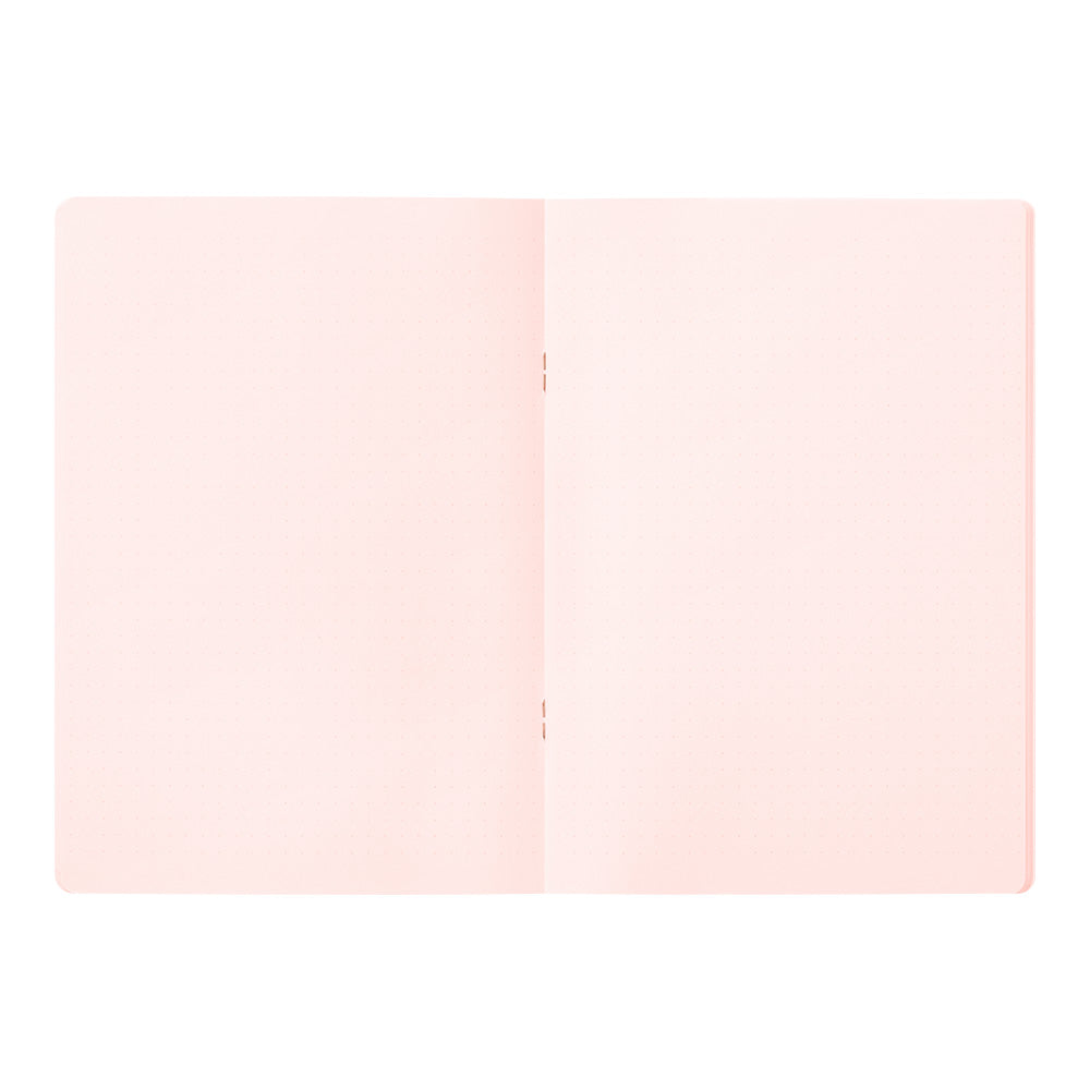 MIDORI Notebook <A5> Color Dot Grid Pink