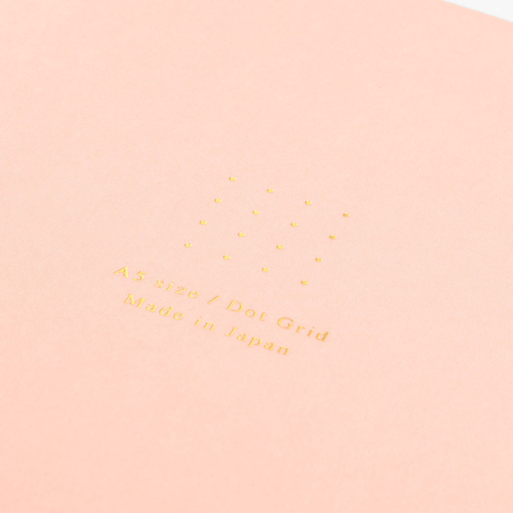 MIDORI Notebook <A5> Color Dot Grid Pink