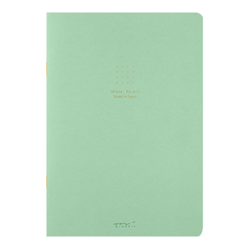MIDORI Notebook <A5> Color Dot Grid Green