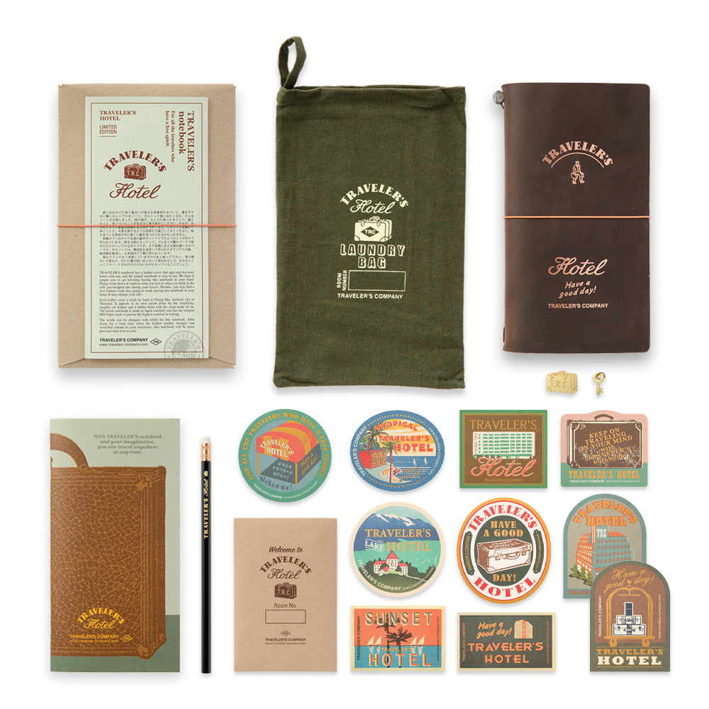 TRAVELER'S Notebook Limited Edition Set Hotel