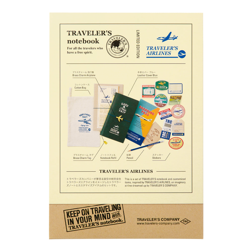 TRAVELER'S Notebook Limited Edition Set Airline