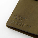 TRAVELER'S Notebook Leather Passport Size Olive