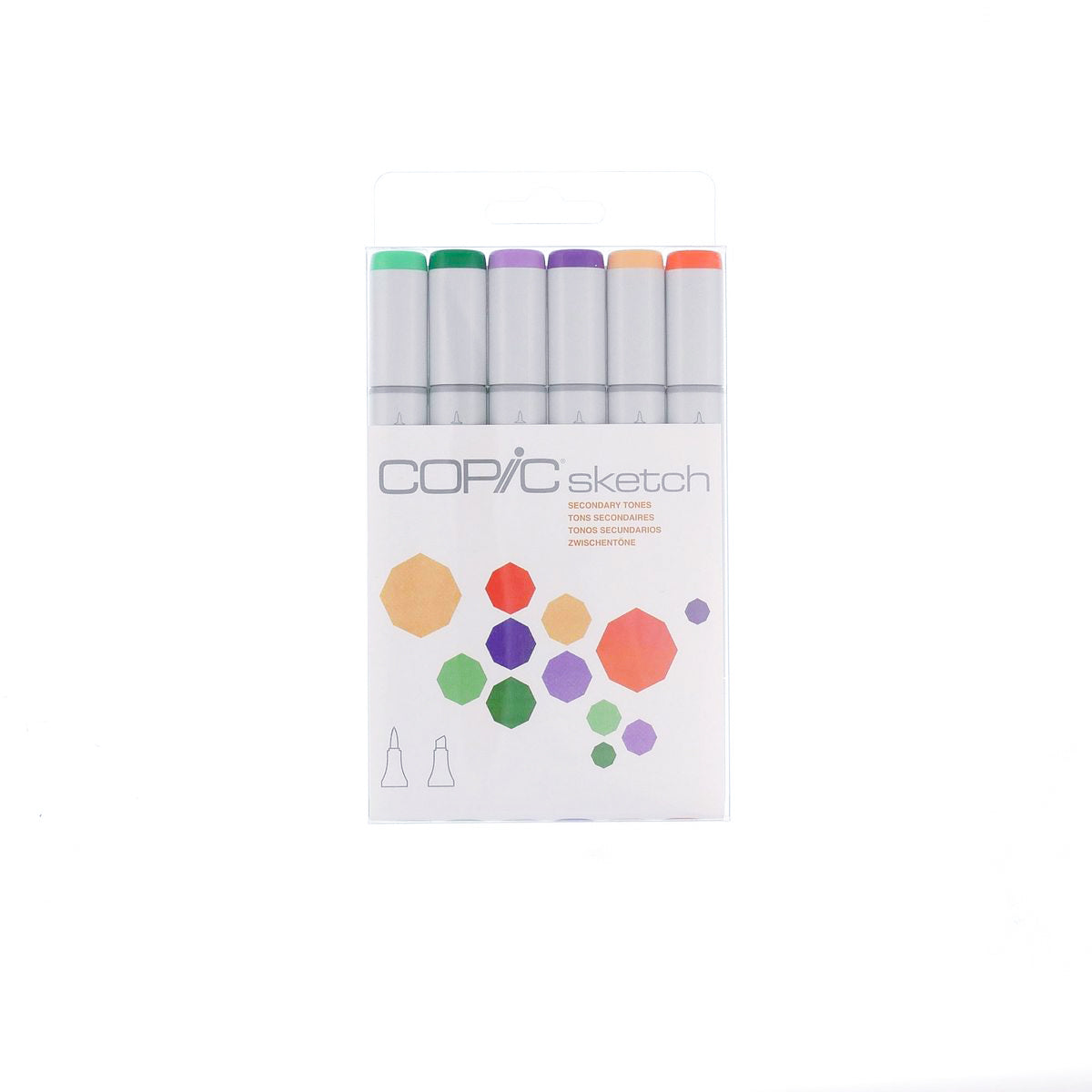 COPIC Sketch Marker 6Cols Set Section
