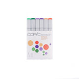 COPIC Sketch Marker 6Cols Set Section