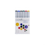 COPIC Sketch Marker 6Cols Set Bold Primaries