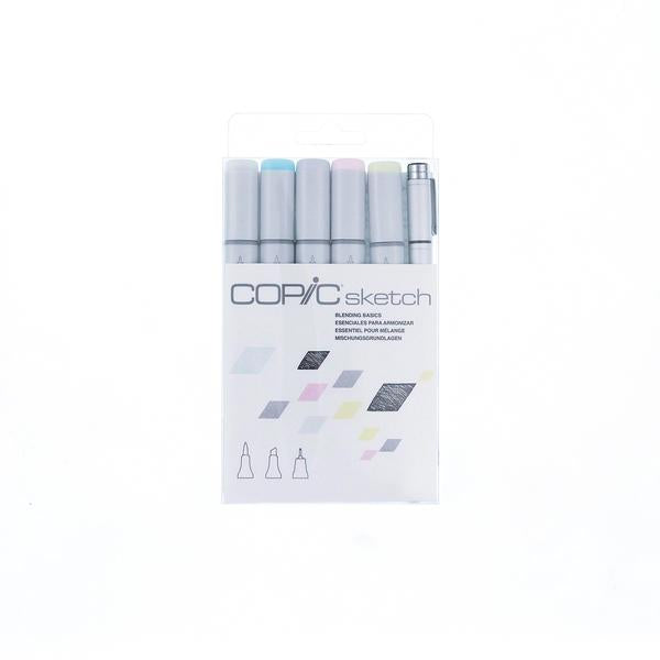 COPIC Sketch Marker 5Cols + 1 Multiliner SP Blending Set