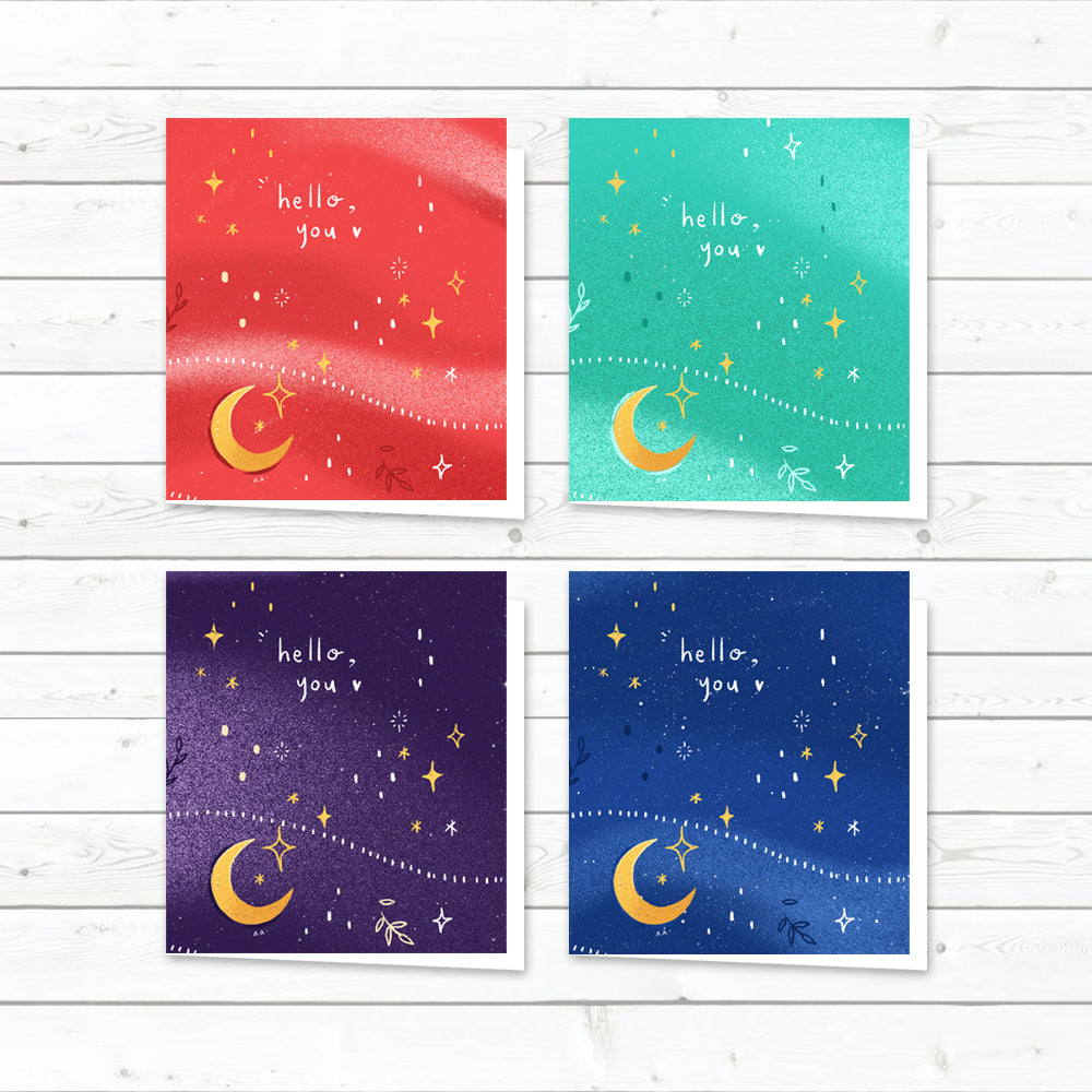 AZREENCHAN Art Print Card