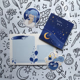 AZREENCHAN Art Print Postcard June's Pack