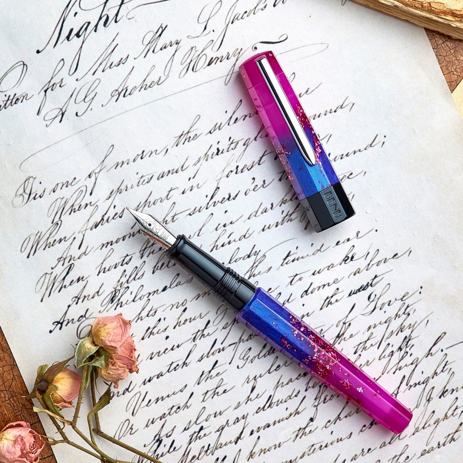 BENU Euphoria Fountain Pen Love Story