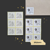 AZREENCHAN Label Sticker Set Nice Things Inside