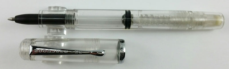 NOODLER'S Fountain Pen Konrad Rollerball Clear Demo