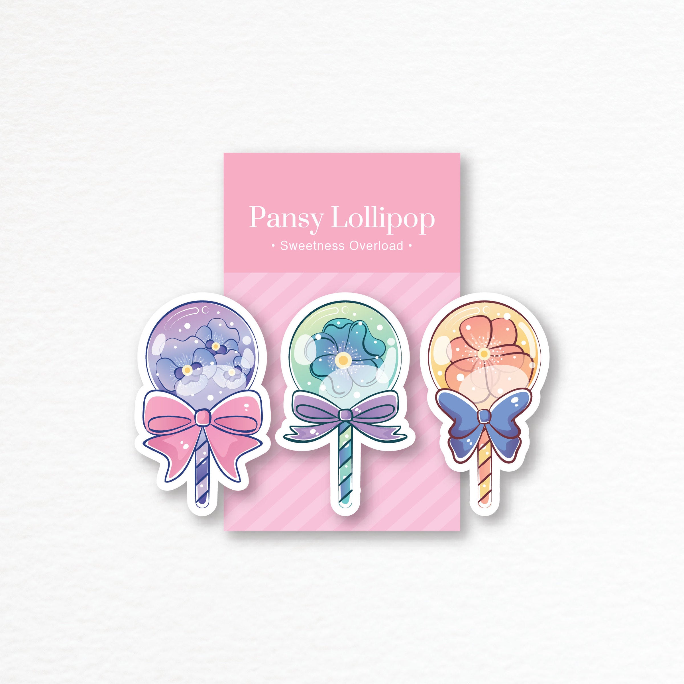 TFT Sticker Pack Pansy Lollipop-Sweetness Overload