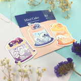 TFT Sticker Pack Mini Cake-Whimsical Pansy