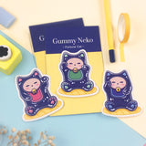 TFT Sticker Pack Gummy Neko-Fortune Cat