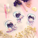 TFT Sticker Pack Galaxy Neko Ollie-The Cat+Lala The Fish