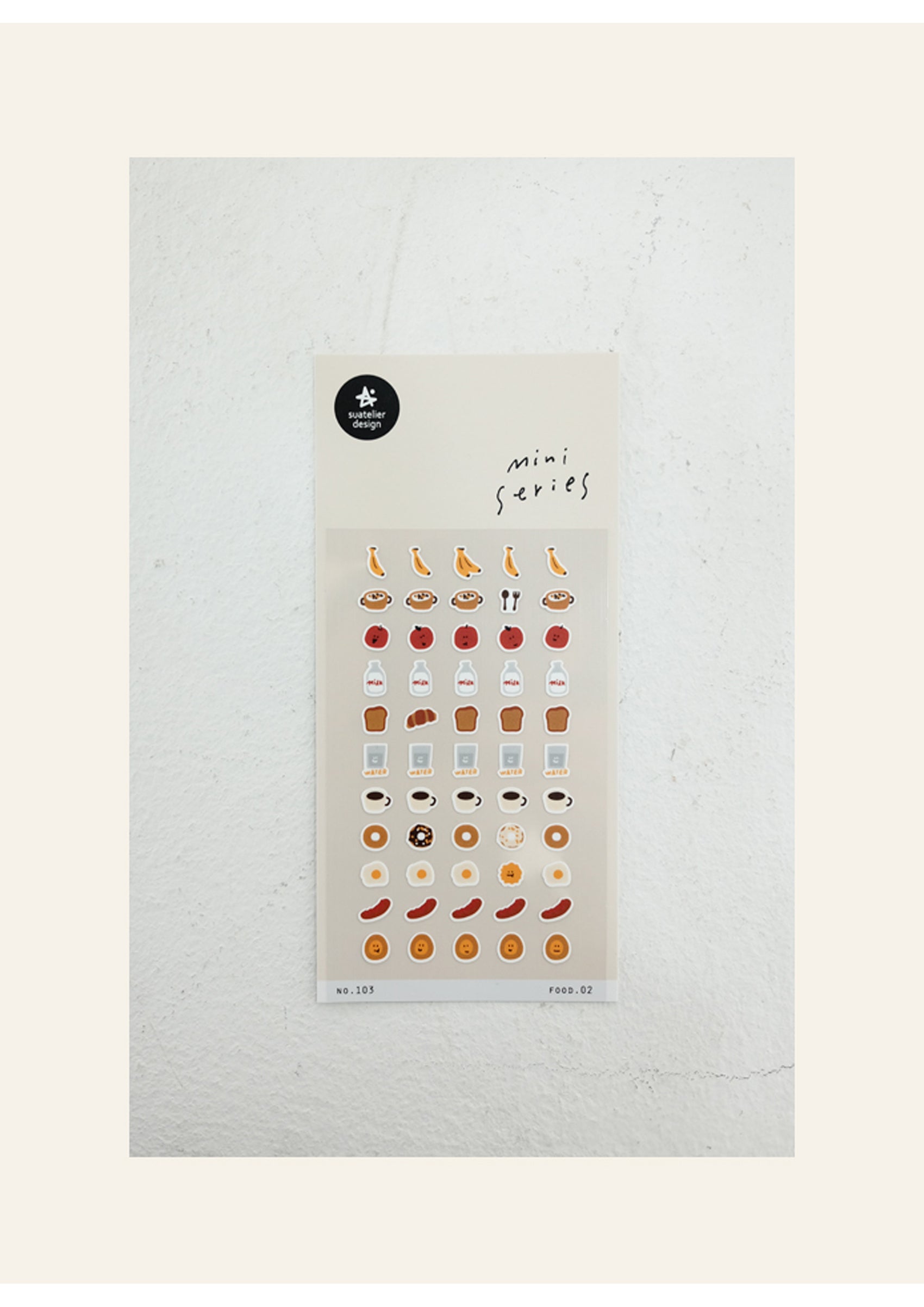 SUATELIER Mini Series Stickers