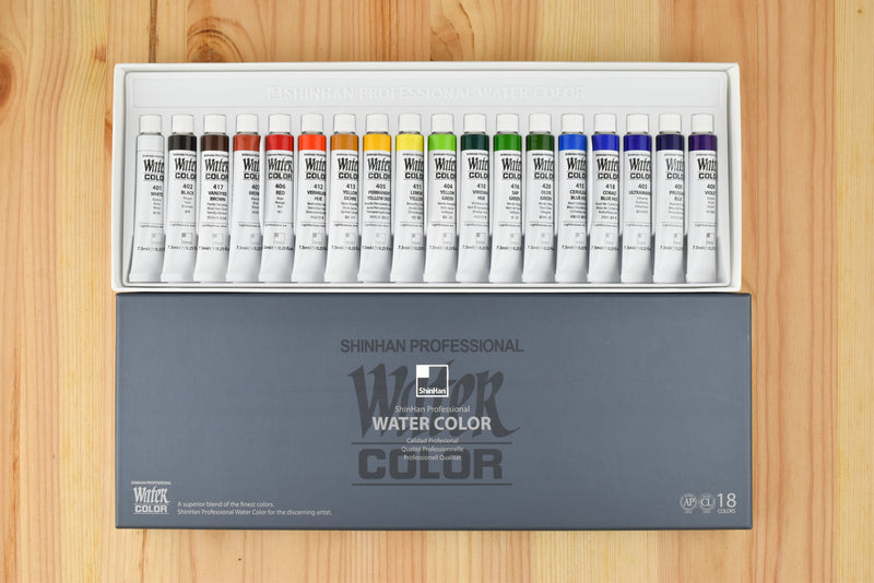 ShinHan Pro WaterColor 7.5ml 18col