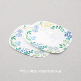 MIDORI Sticky Notes Transparency Wild Flowers