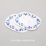MIDORI Sticky Notes Transparency Blue Flowers