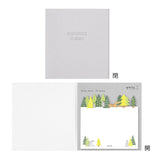 MIDORI Sticky Notes Die Cutting Forest