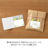 MIDORI Sticky Notes Die Cutting Forest