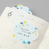 MIDORI Sticky Notes Die Cutting Birds