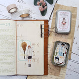 WINDRY Love Story Stickers in Tin