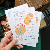 AZREENCHAN Art Print Postcard It's Going To Be Okay
