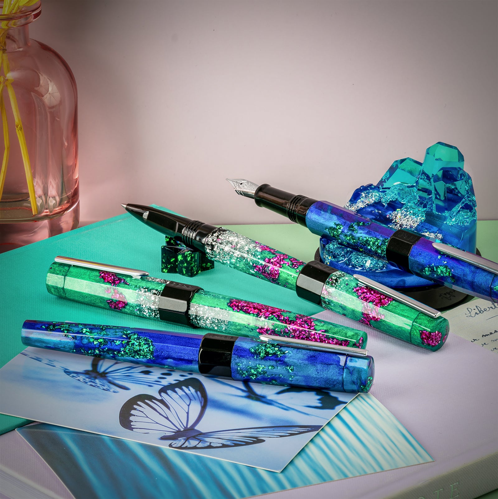 BENU Euphoria Fountain Pen Pink Guava