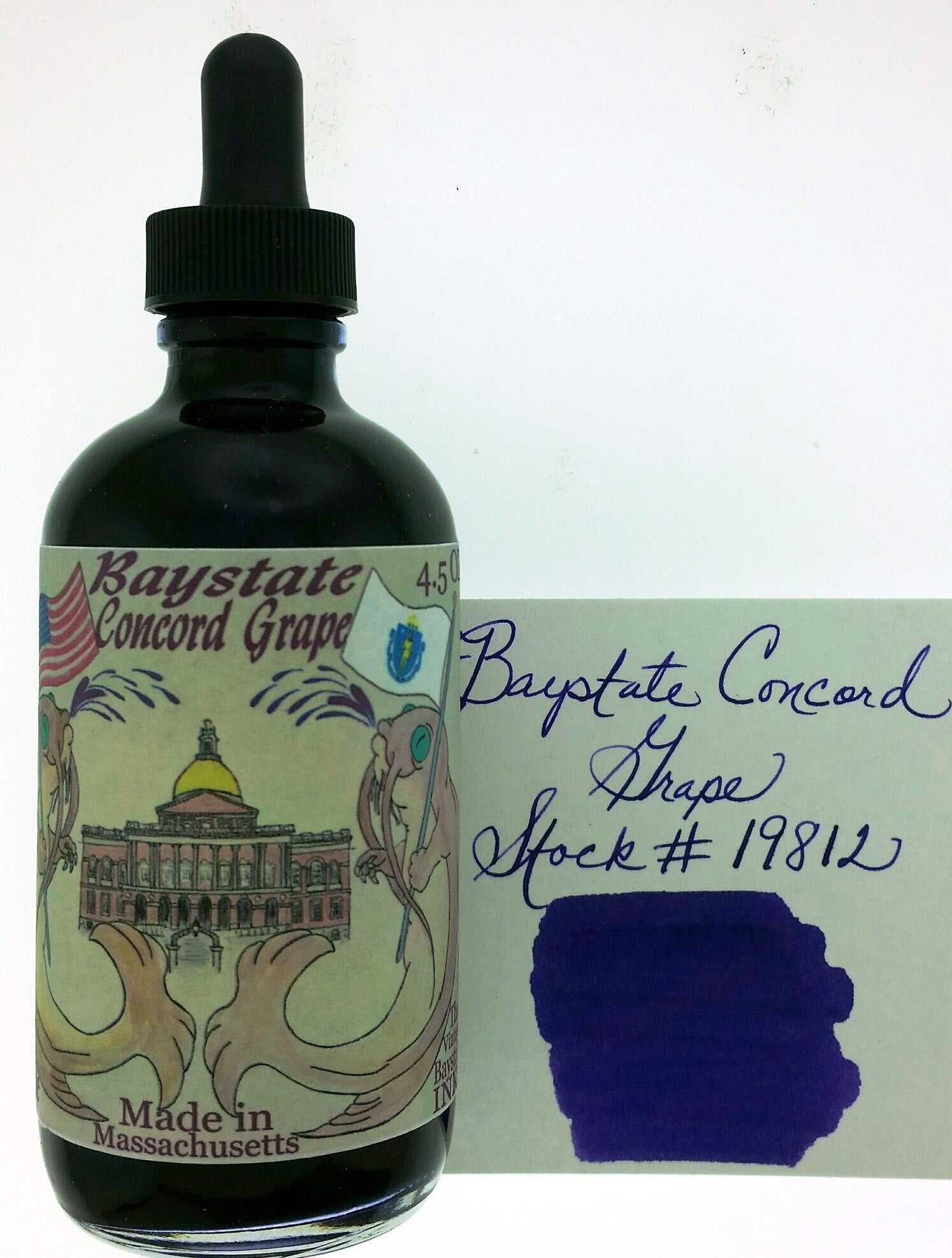 NOODLER'S Ink 4.5oz Baystate Concord Grape + Free Pen