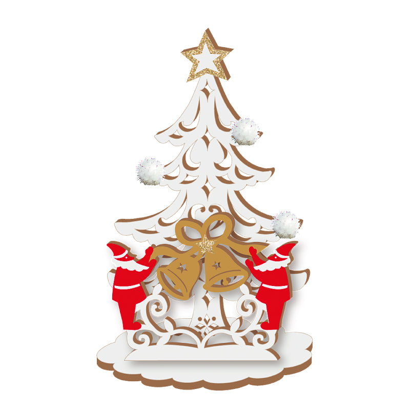 Mini Wood Stand/White Tree XC-102191