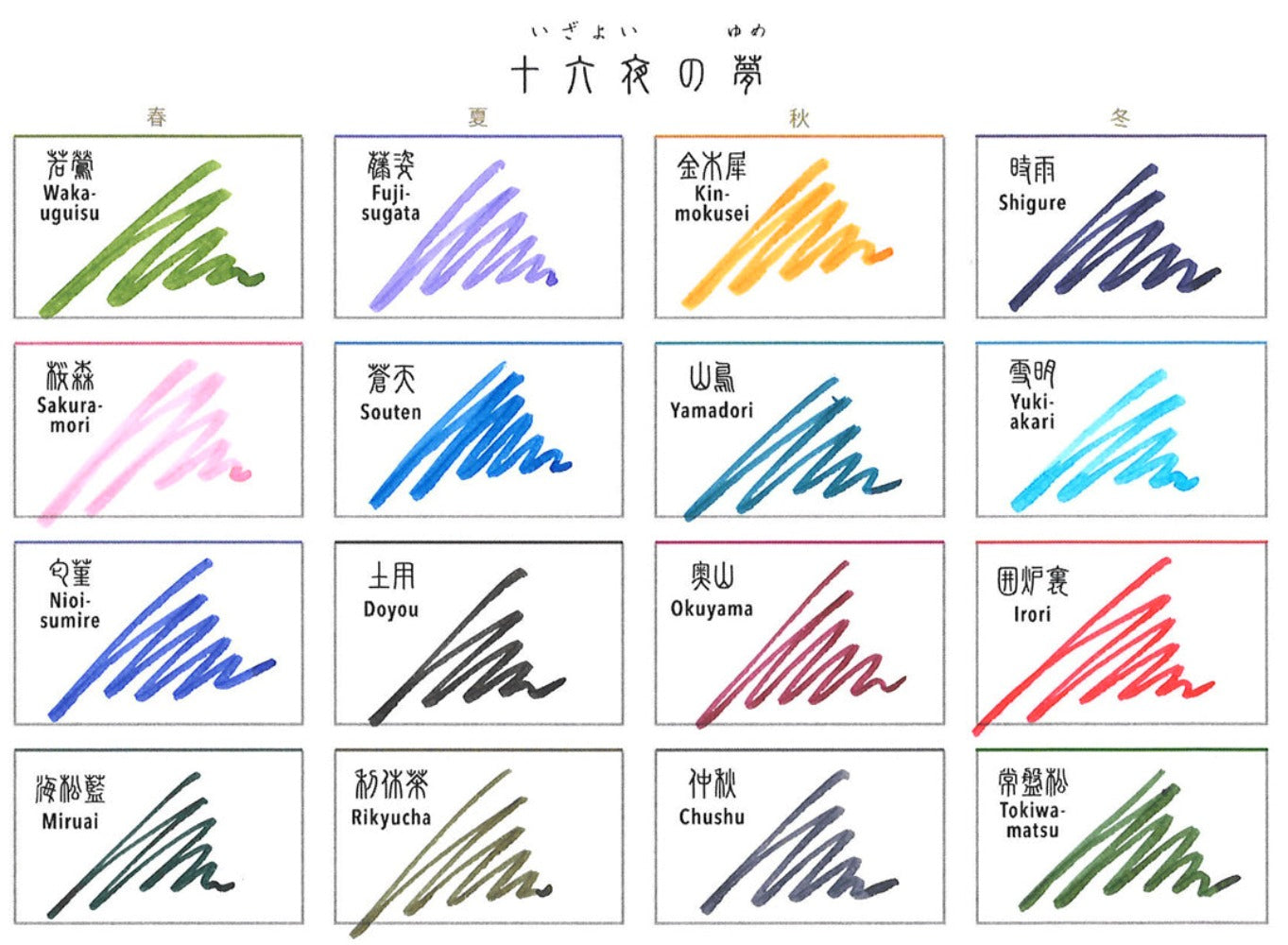 SAILOR Ink Bottle Shikiori 20ml