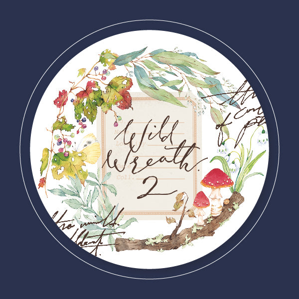 OURS Washi Tape Wild Wreath