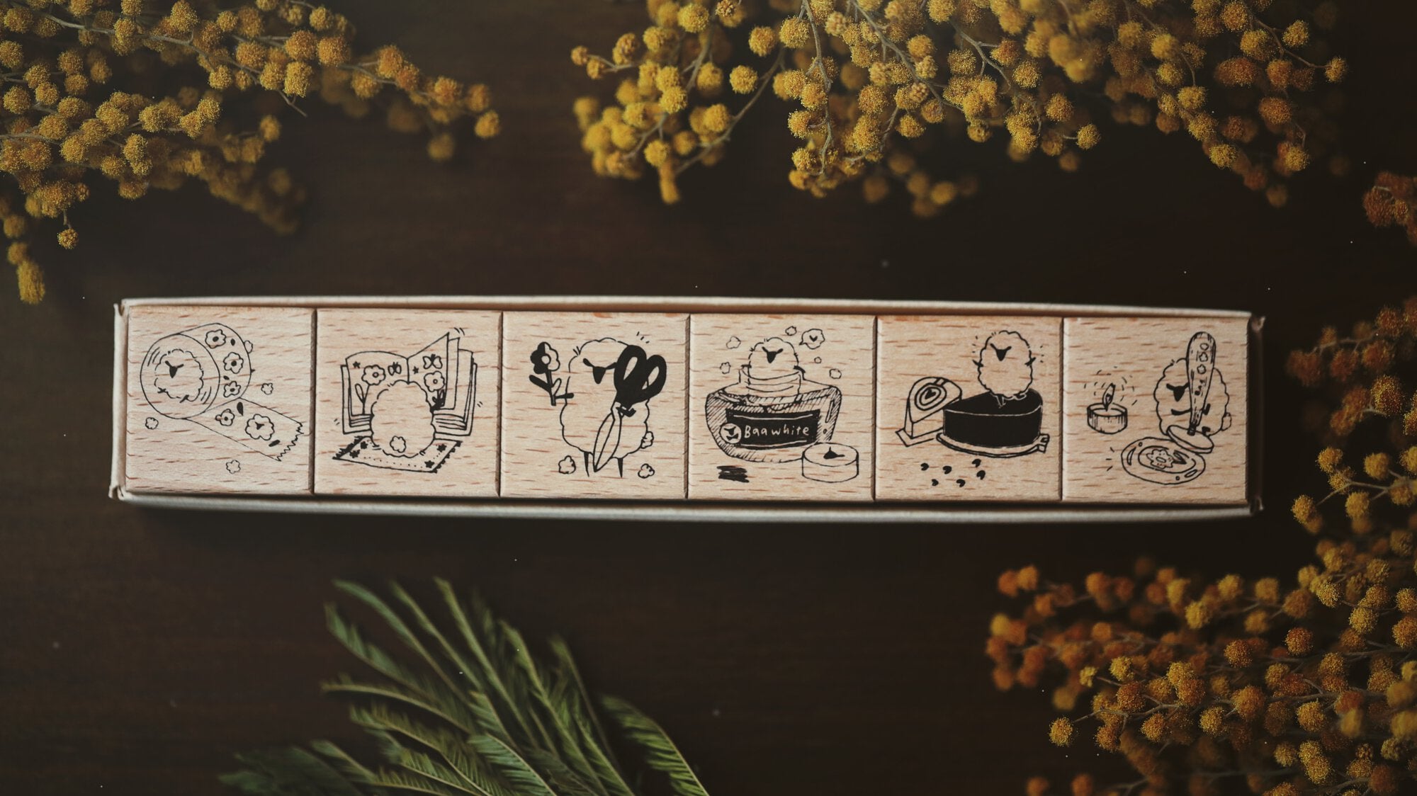 MODAIZHI Stationery Sheep Stamp Set