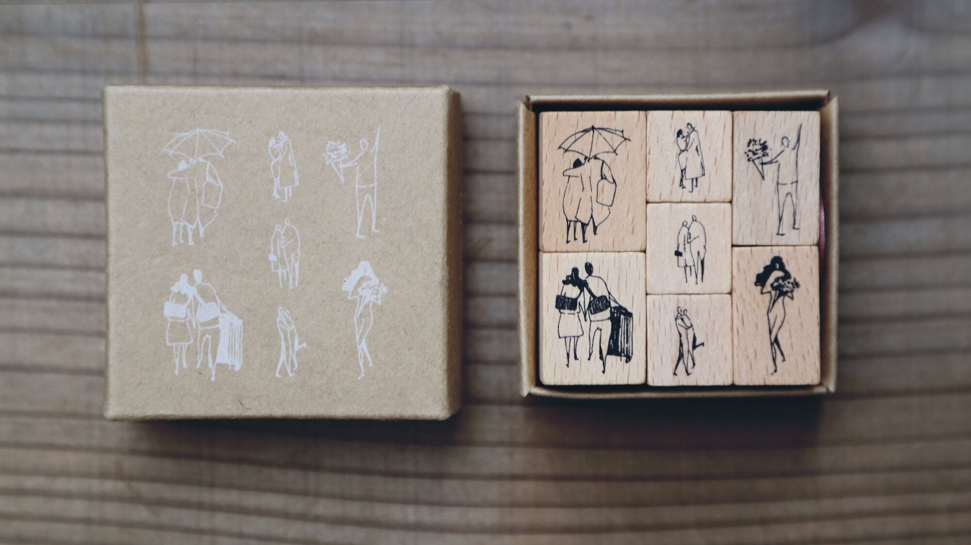 MODAIZHI One Day I Lover Stamp Set B