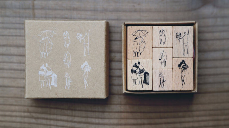 MODAIZHI One Day I Lover Stamp Set B