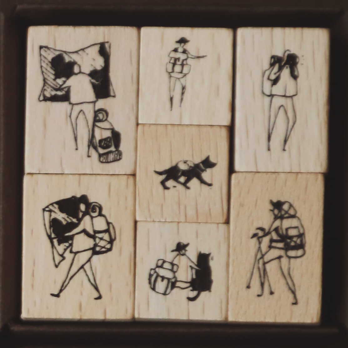 MODAIZHI One Day II Adventure Stamp Set B