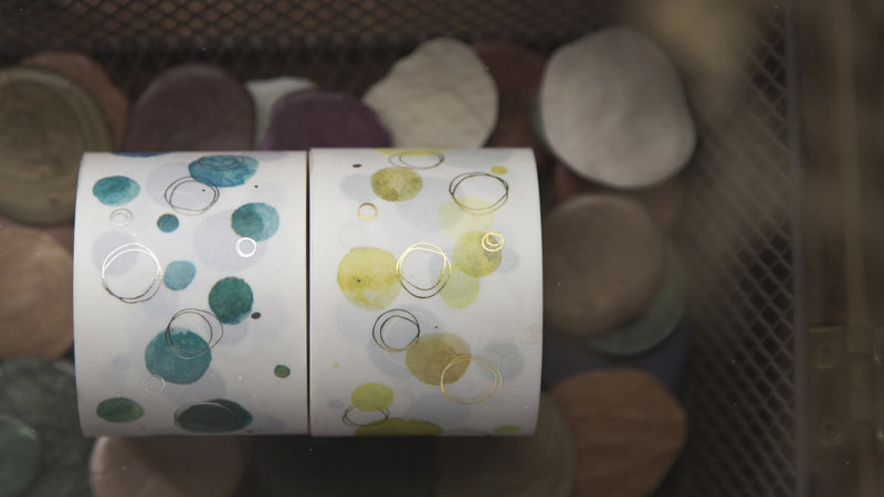 MODAIZHI Bokeh Washi Tape Silver