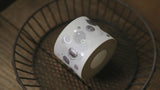 MODAIZHI Bokeh Bubble Tea Washi Tape Silver