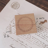 PENNY.FEI Rubber Stamp Set of 2 - A Date 1.0
