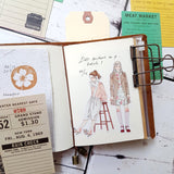 WINDRY Dolls Stickers in Tin