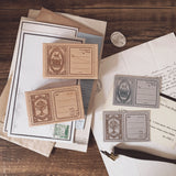 PENNY.FEI Rubber Stamp Labels