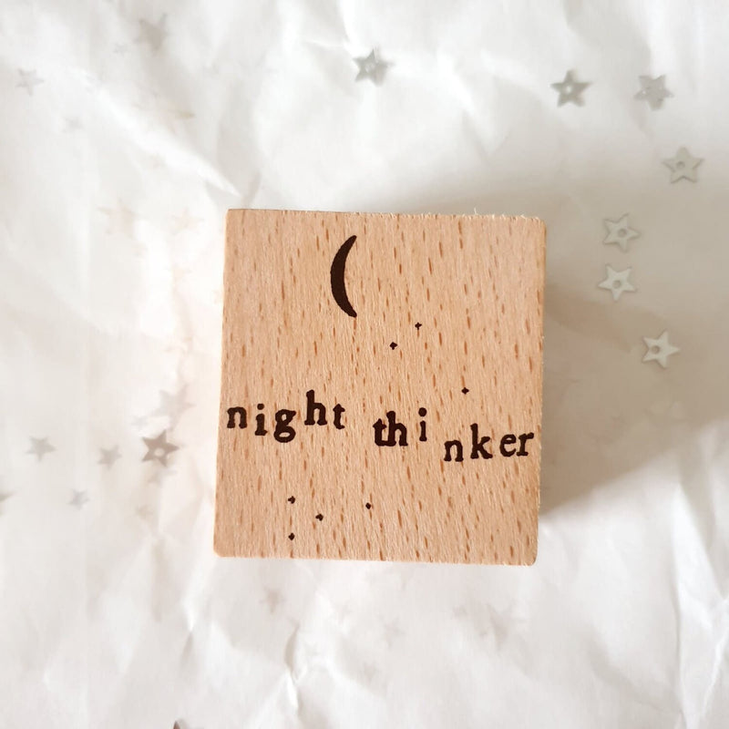 YEONCHARM Night Thinker Rubber Stamp