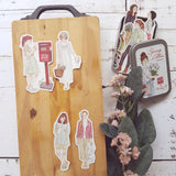 WINDRY Spring Letters Stickers in Tin