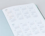 MOSSERY 2021 Hardcover Planner Monthly+Weekly Horizontal-Galaxy 001