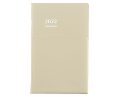KOKUYO 2022 Jibun Techo Diary Biz Light Beige